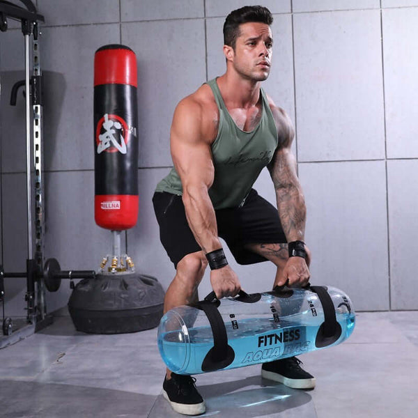 Transparent Water Dumbbell for Fitness Exercise and Weightlifting Training