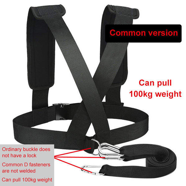 Resistance Fitness Band Shoulder Strap for Running Speed and Workout Training