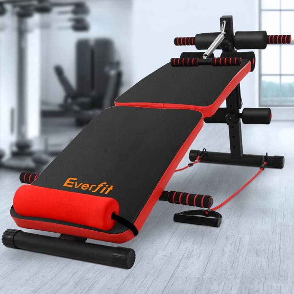 Adjustable Sit Up Bench Press Weight Gym Home Exercise Fitness